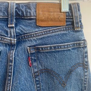 Levi's Wedgie Straight Ankle Denim Jeans